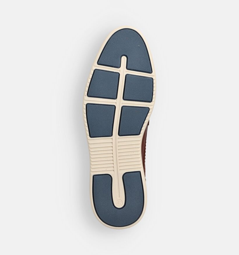 Bufflox Viena Cognac Veterschoenen voor heren (370254) - geschikt voor steunzolen