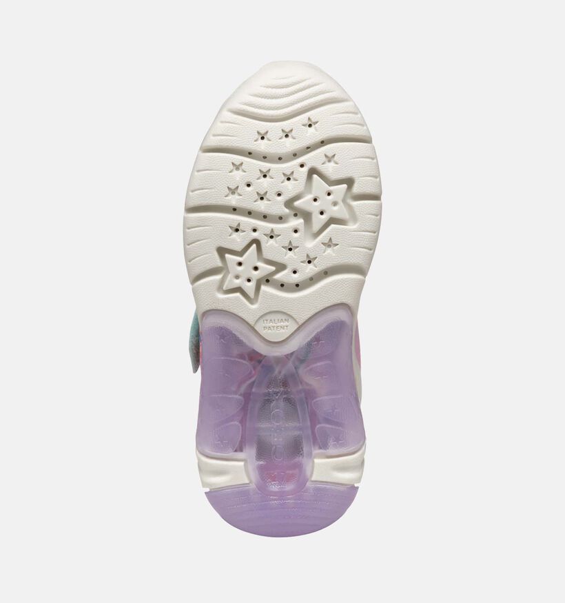 Geox Fadinlight Ariel Blauwe Sneakers voor meisjes (356428) - geschikt voor steunzolen