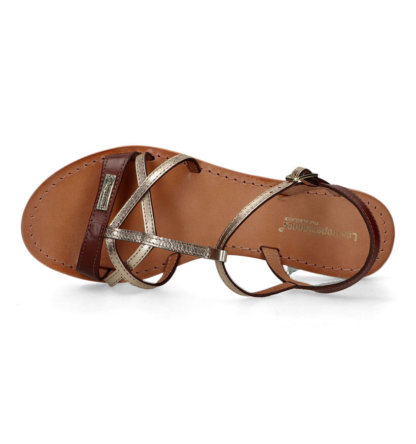 Les Tropeziennes Hironela Cognac Sandalen voor dames (324741)