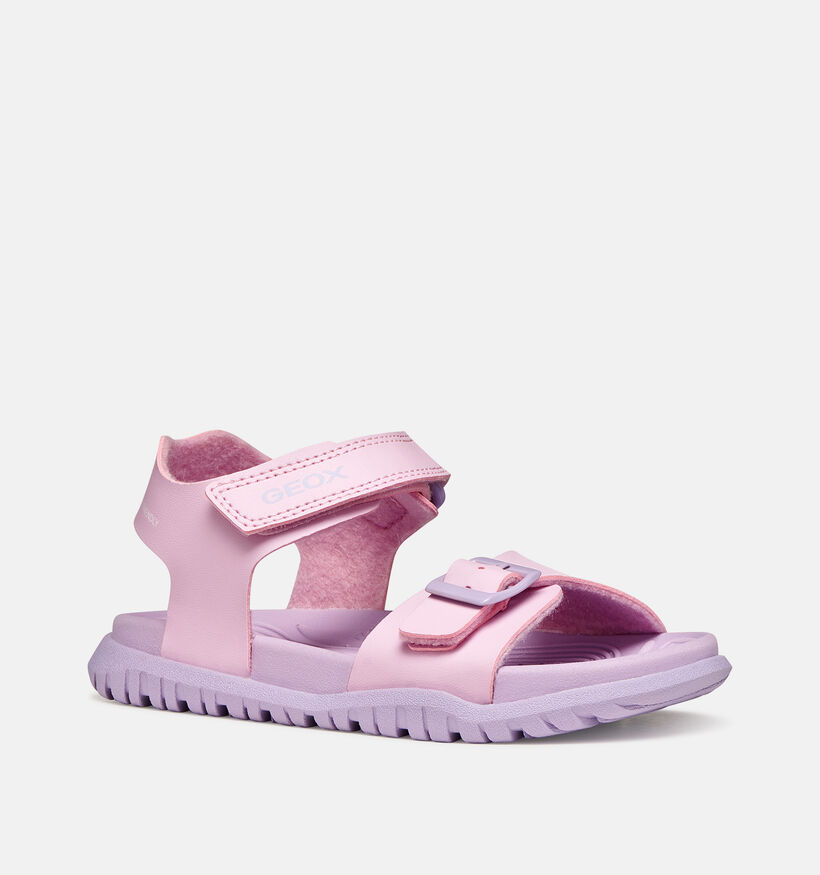 Geox Fusbetto Lichtroze/Lila Sandalen voor meisjes (368850)