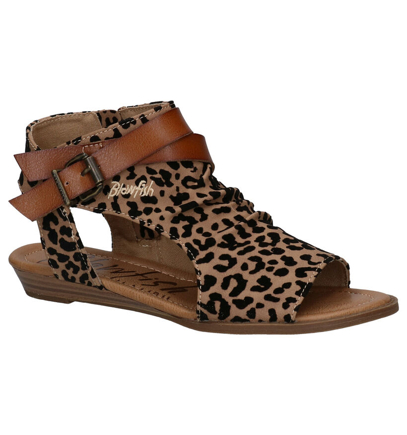 Blowfish Malibu Balla Vegan Zwarte Sandalen in stof (288922)