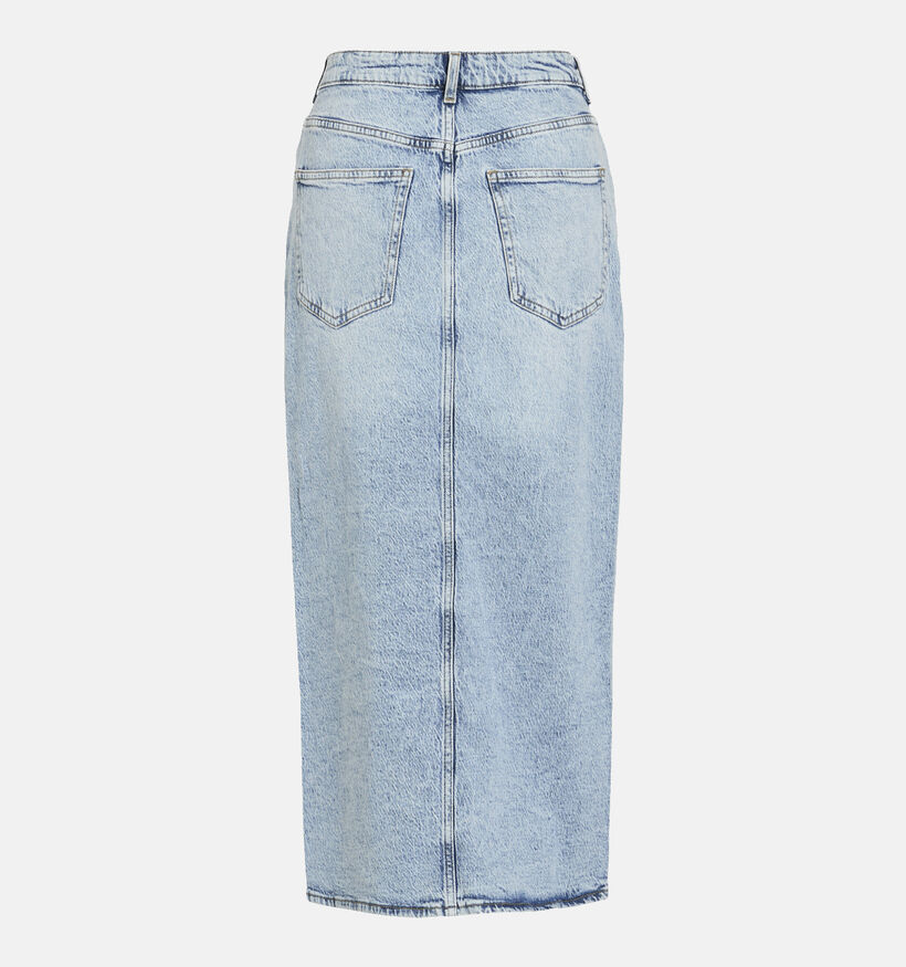 Vila Jaf Jupe en Jeans en Bleu pour femmes (351745)