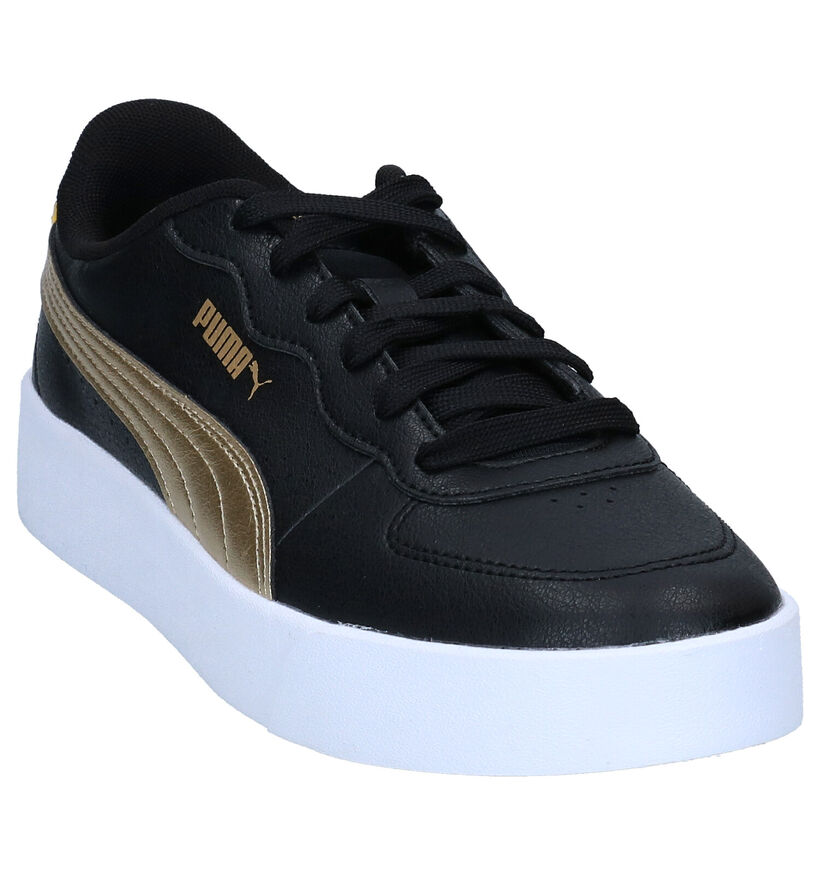 Puma Skye Clean Zwarte Sneakers voor dames (293513) - geschikt voor steunzolen