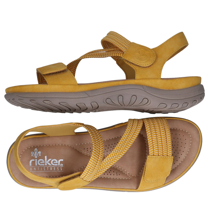 Rieker Blauwe Sandalen in kunstleer (307170)