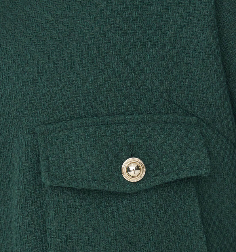 Only Carmakoma Emily Boucle Cargo Manteau en Vert pour femmes (343589)