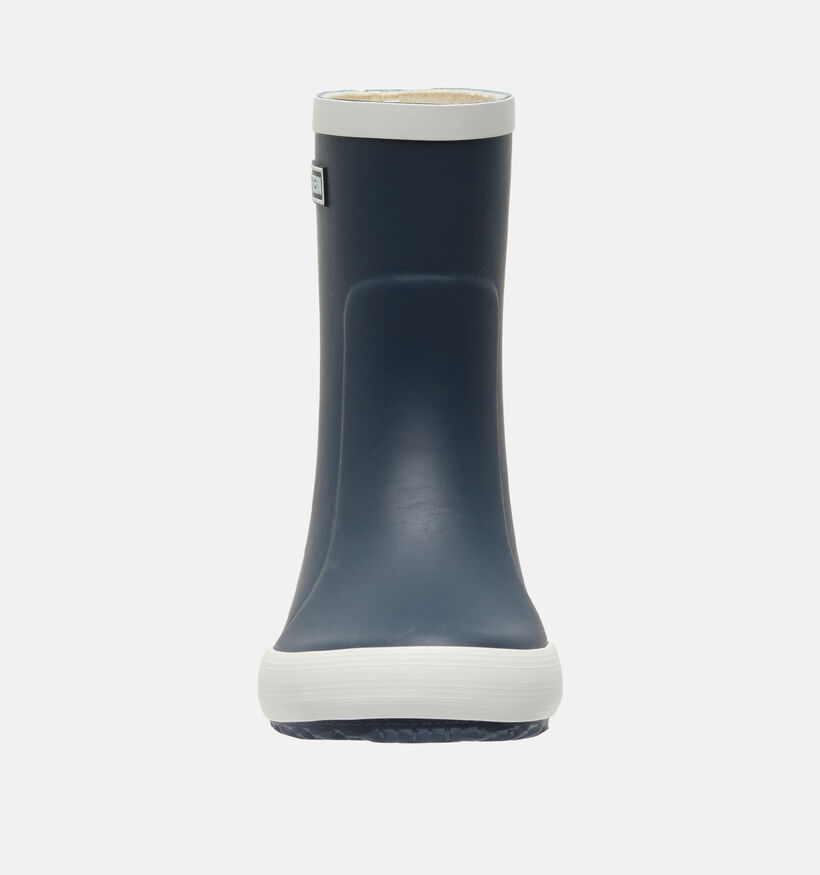 Bergstein Rainboot Bottes de pluie en Bleu pour filles, garçons (180422) - pour semelles orthopédiques