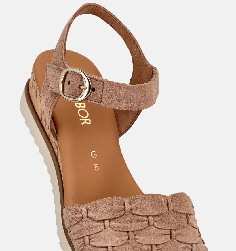 Gabor Lichtbruine Sandalen voor dames (371170)