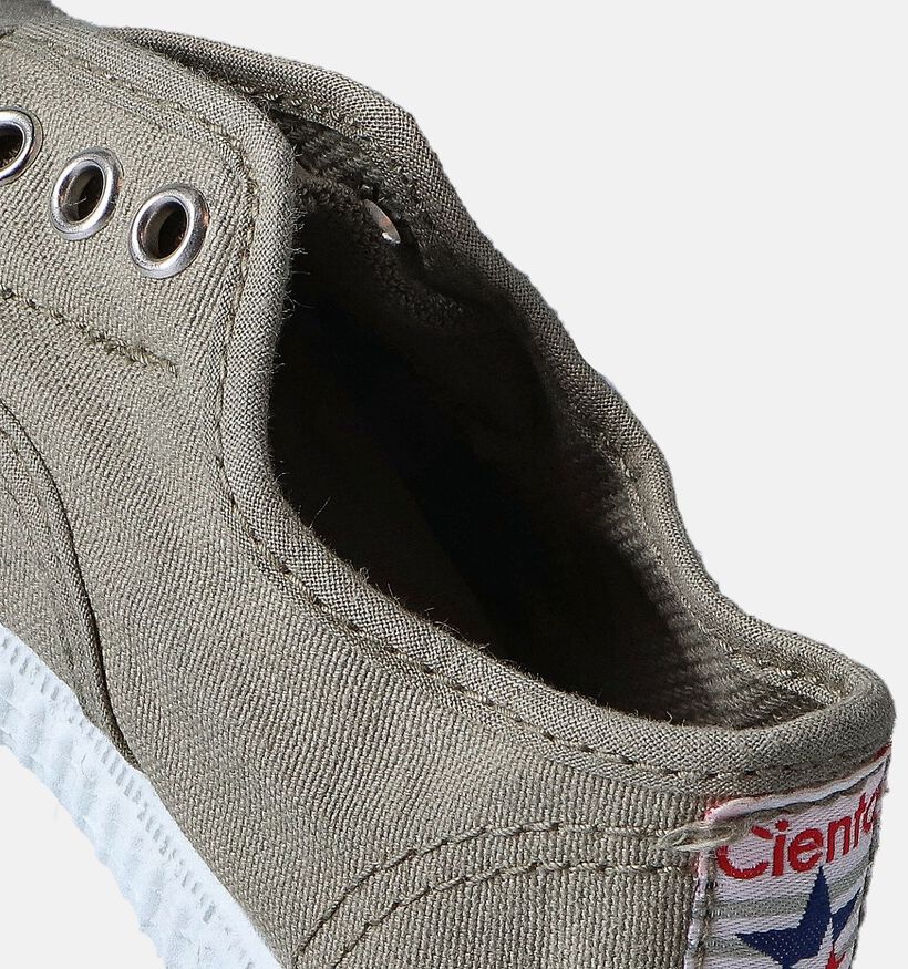 Cienta Slip-ons en Vert pour filles, garçons (355500)