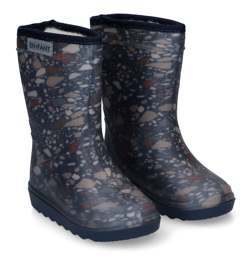 Enfant Bottes de pluie en Marron pour garçons (312740)