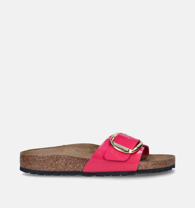 Birkenstock Madrid Big Buckle Nu-pieds en Fuchsia pour femmes (343938)