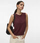 Vero Moda Jaqueline D&eacute;bardeur en Bordeaux pour femmes (367203)