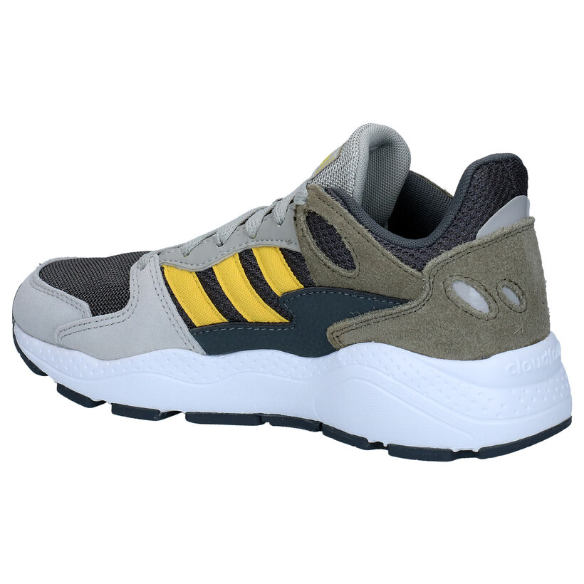 adidas Crazychaos Zwarte Sneakers in daim (273481)