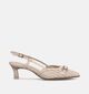Tamaris Escarpins slingback en Beige pour femmes (371703)