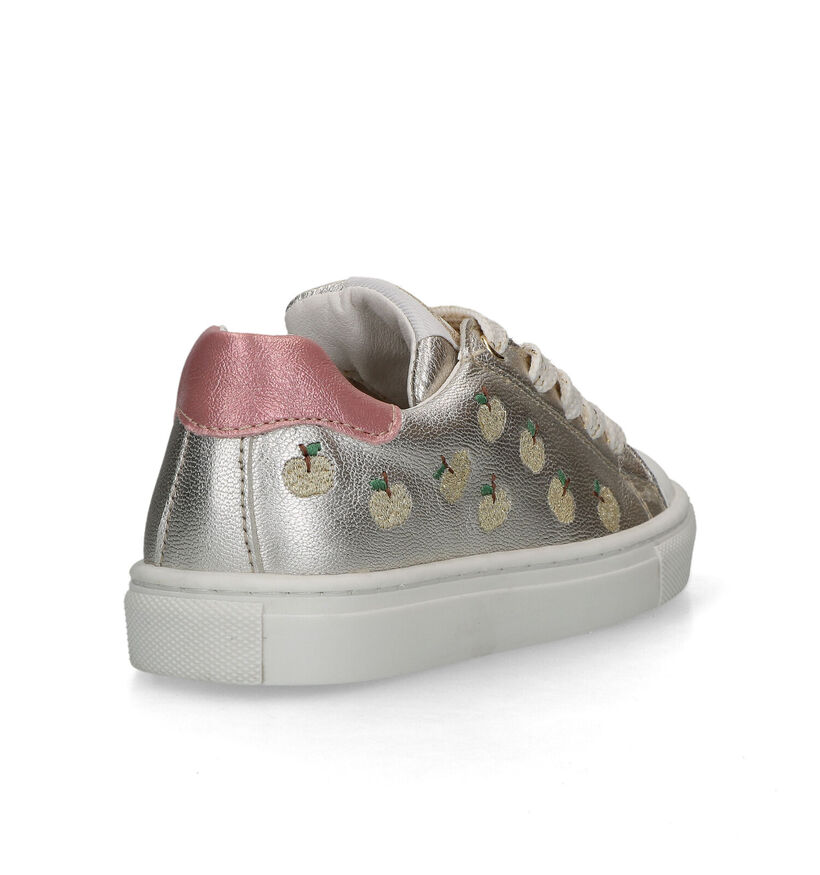 Kipling Jamie 1B Gouden Sneakers in leer (325316)