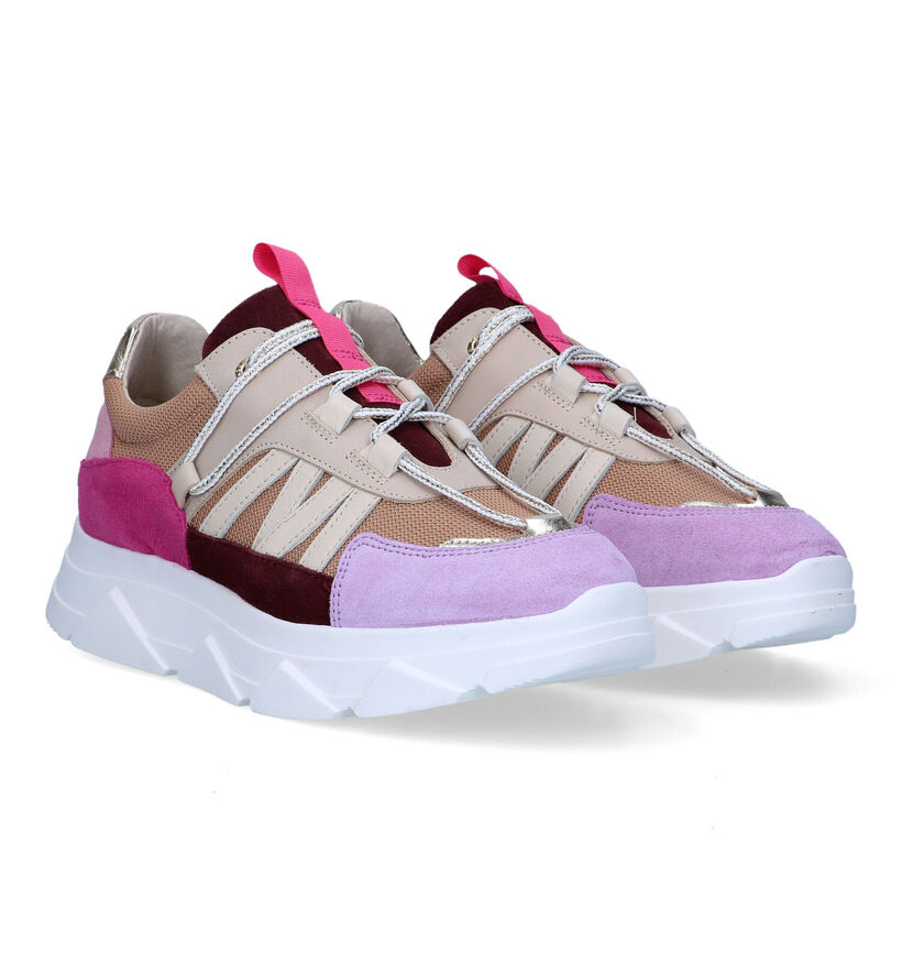 Tango Kady Fat Beige Sneakers voor dames (343635) - geschikt voor steunzolen