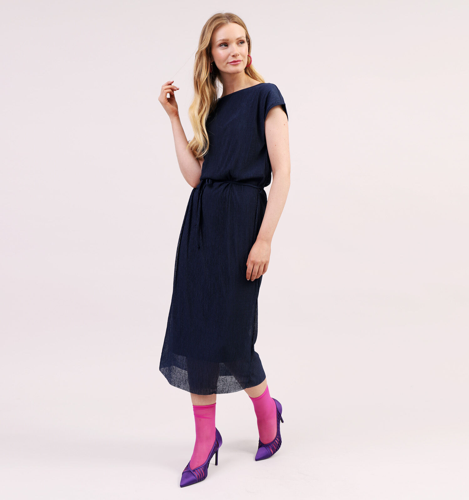 Donkerblauwe kleedjes shop