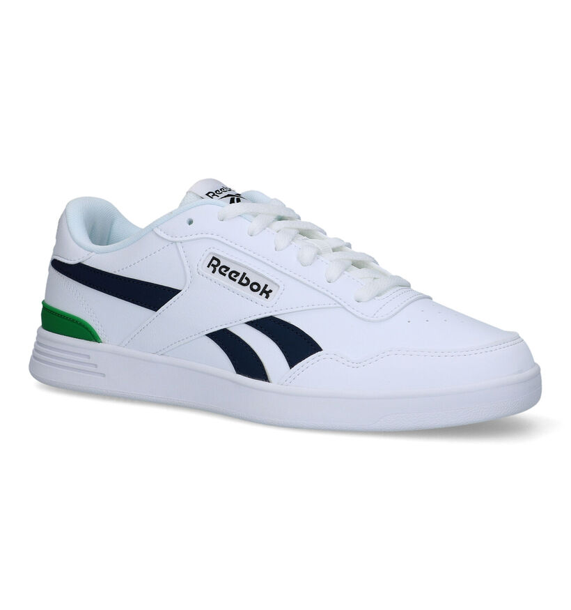 Reebok Court Adv Clip Baskets en Blanc pour hommes (318936)