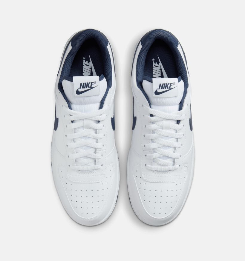 Nike Big Nike Low Witte Sneakers voor heren, jongens (350458)