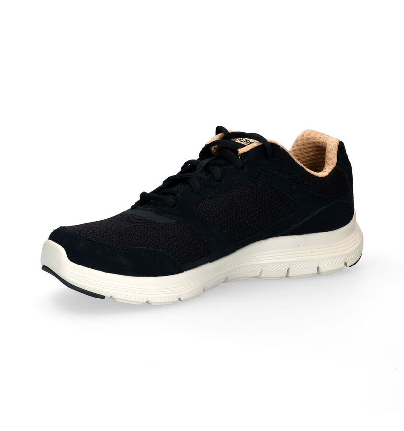 Skechers Flex Advantage Baskets en Noir en nubuck (293903)