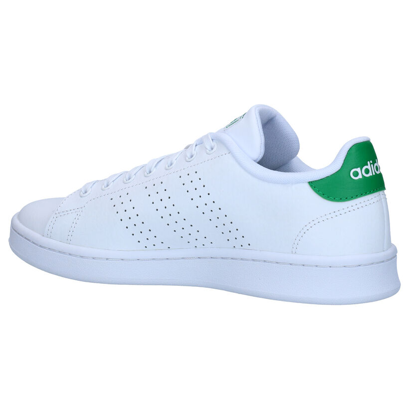 adidas Advantage Baskets en Blanc pour hommes (326322)