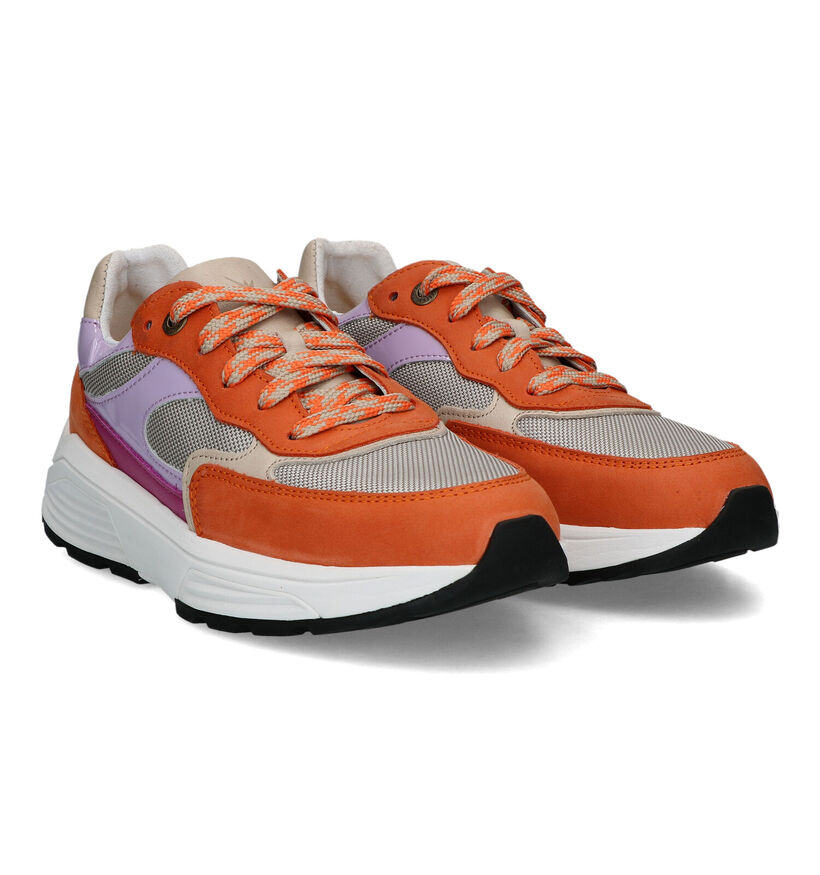Xsensible Ponte Vecchio Oranje Sneakers voor dames (324969) - geschikt voor steunzolen