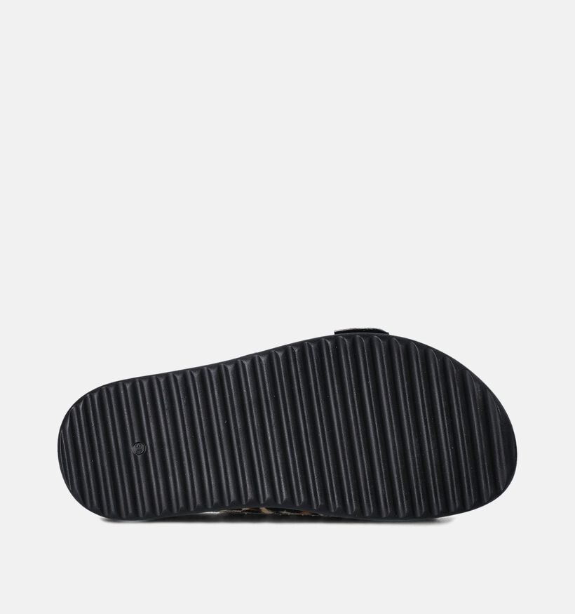 Laurent David Zwarte Slippers voor dames (357847)
