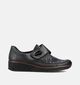 Rieker Zwarte Velcroschoenen voor dames (360484)