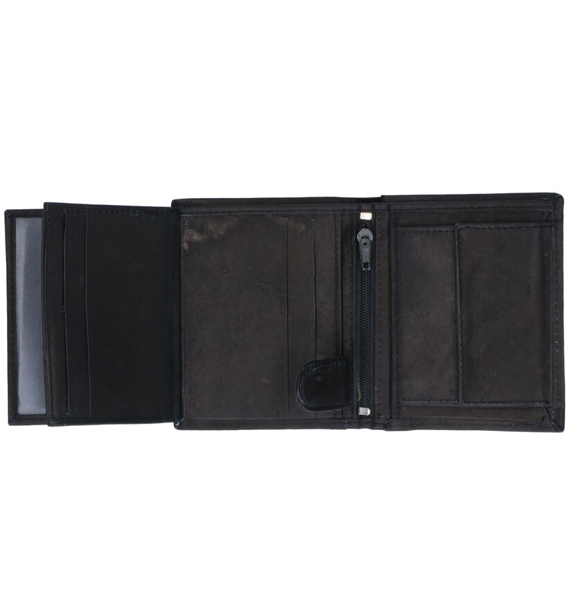 Euro-Leather Portefeuille en Noir pour hommes (353559)