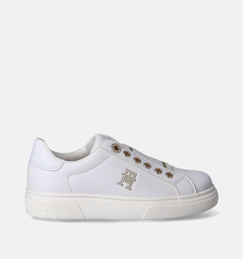Tommy Hilfiger Ecru Sneakers voor meisjes (352558) - geschikt voor steunzolen