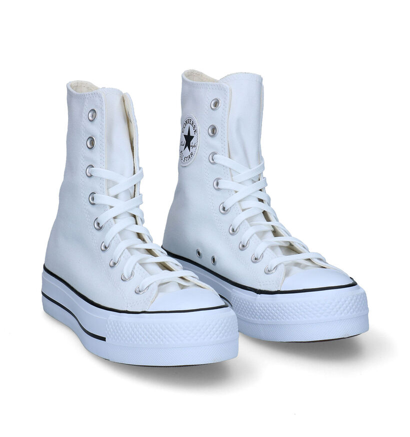 Converse CT All Star Lift X Baskets en Blanc pour femmes (293698)