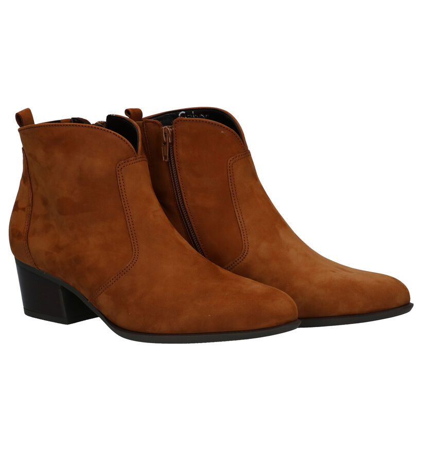 Gabor Santiags en Cognac en nubuck (282343)