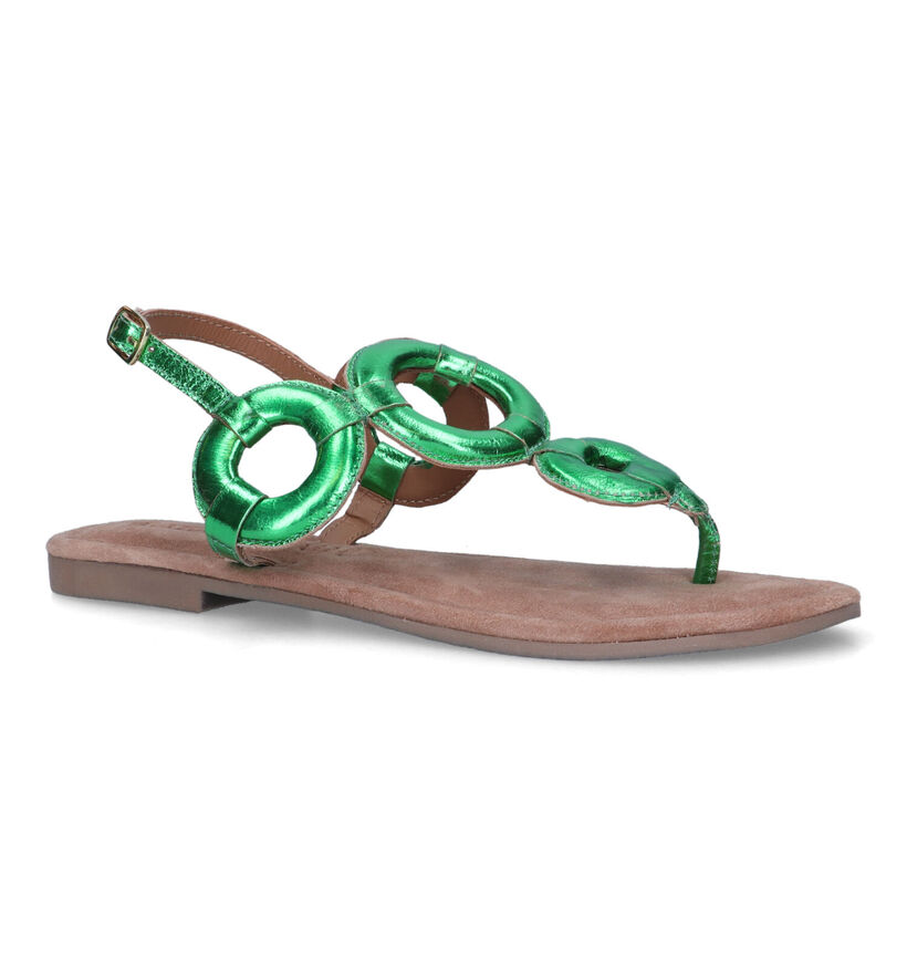 Lazamani Groene Sandalen voor dames (323973)