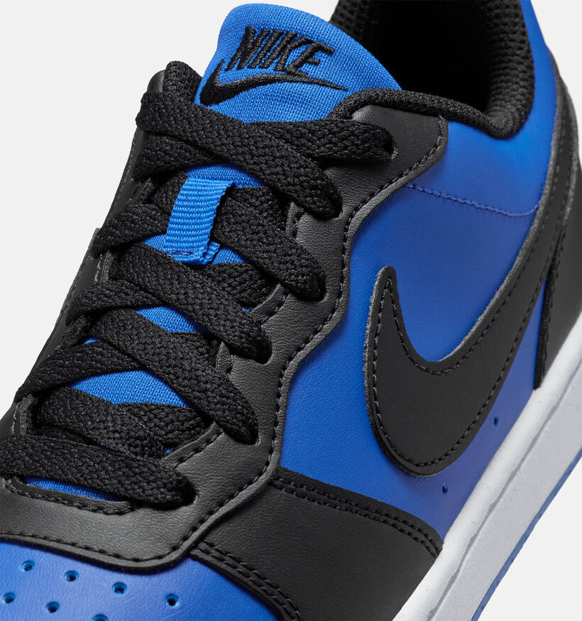 Nike Court Borough LOW Recraft Baskets en Bleu pour filles, garçons (347989)