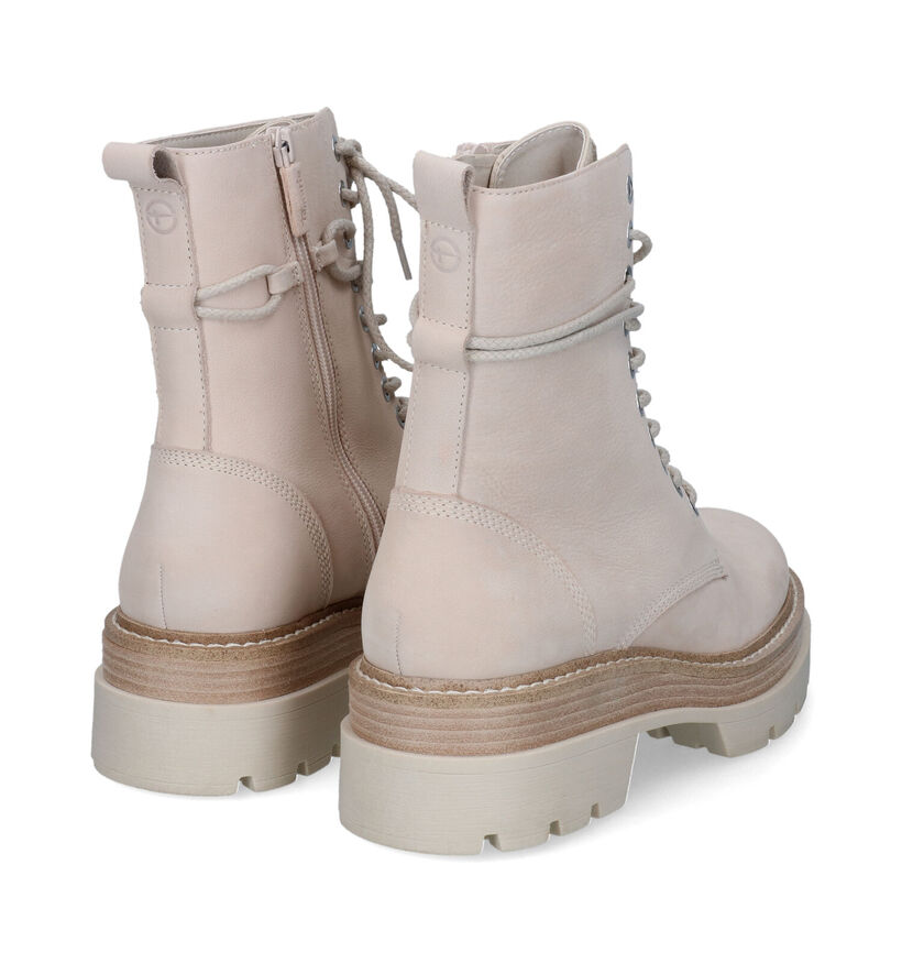 Tamaris Touch It Bottines en Ecru pour femmes (315414) - pour semelles orthopédiques