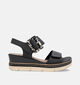 Remonte Open Sandalen Met Sleehak Zwart voor dames (354849)