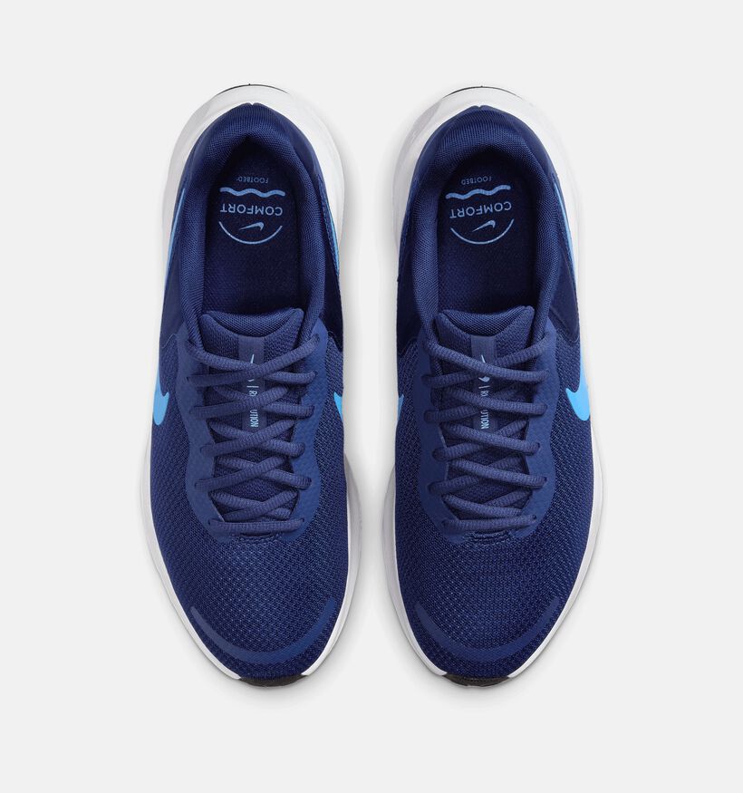 Nike Revolution 7 Blauwe Sneakers voor jongens, heren (350470) - geschikt voor steunzolen