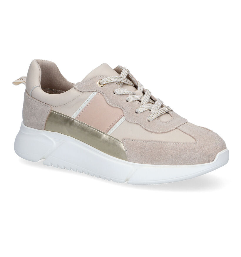 Tango Yasmine Beige Sneakers voor dames (307998) - geschikt voor steunzolen