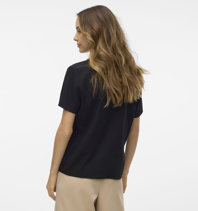 Vero Moda Mymilo Zwarte Blouse voor dames (352187)