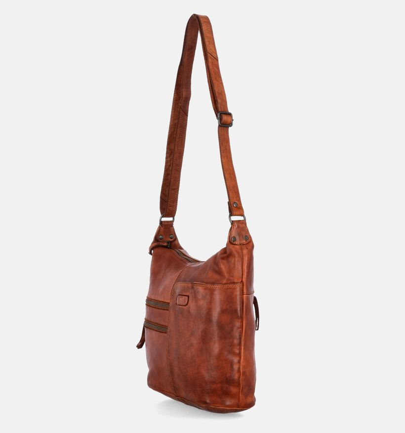 Bear Design Cognac Crossbody tas voor dames (358882)