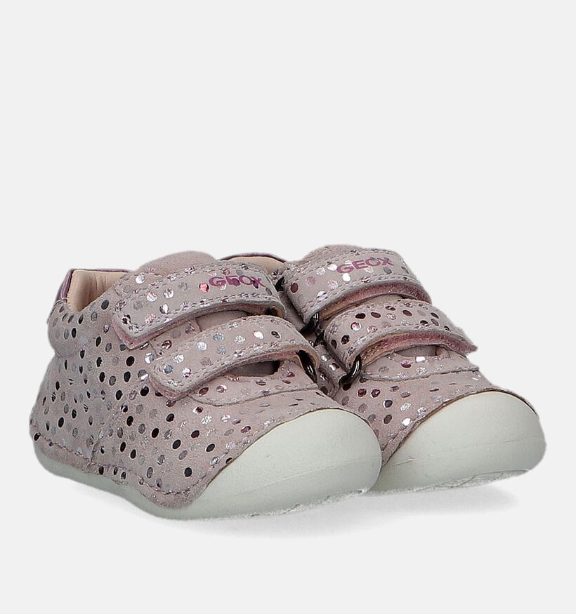 Geox Tutim Chaussures pour bébé en Rose pour filles (328502) - pour semelles orthopédiques