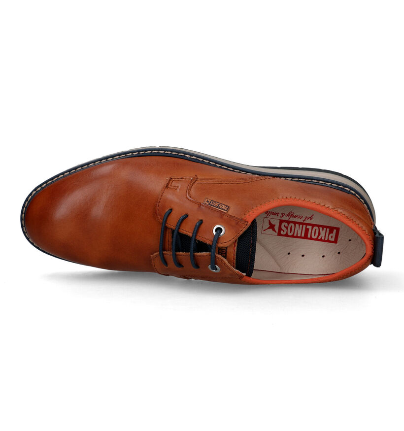 Pikolinos Canet Chaussures à lacets en Cognac pour hommes (339798) - pour semelles orthopédiques