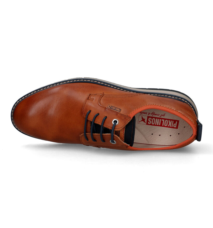 Pikolinos Canet Cognac Veterschoenen voor heren (339798) - geschikt voor steunzolen