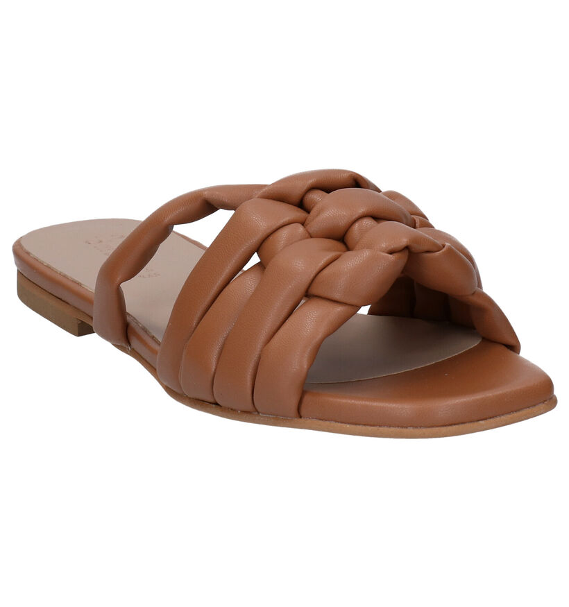 March23 Claire Cognac Muiltjes voor dames (289044)