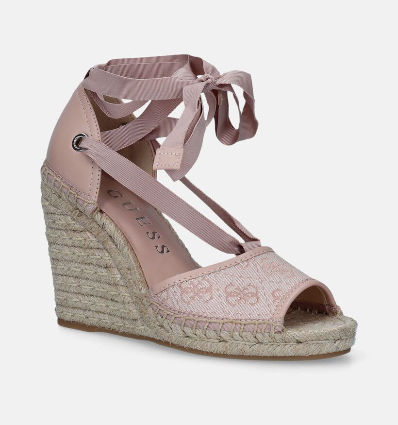 Guess Diandra Roze Sandalen Met Sleehak voor dames (340075)