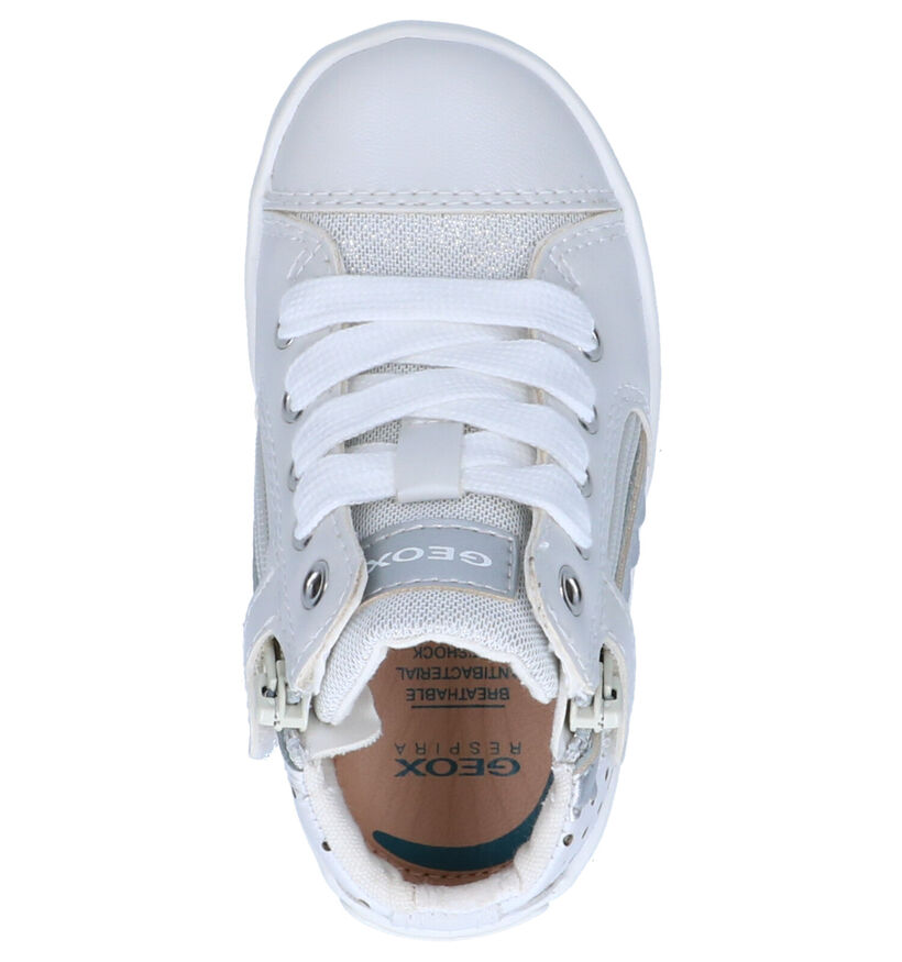 Geox Chaussures hautes en Blanc en cuir (265772)