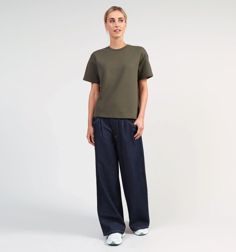 Vila T-Shirt met Korte Mouwen Donkergroen voor dames (359472)