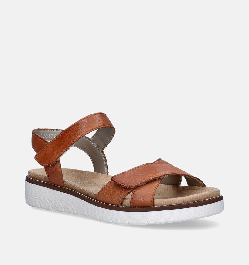 Remonte Sandales compensées en Camel pour femmes (354847)