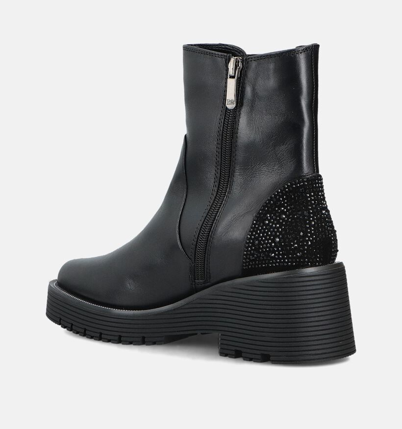 Regarde le Ciel Sadhy Bottines en Noir pour femmes (365545)