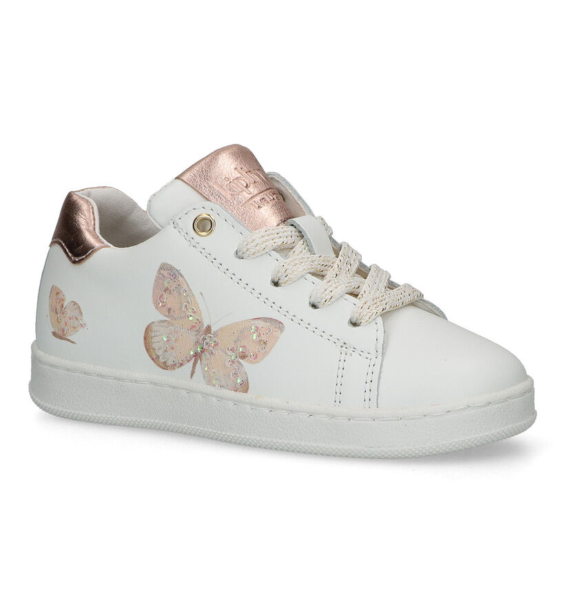 Kipling Jolly Witte Sneakers voor meisjes (323841) - geschikt voor steunzolen