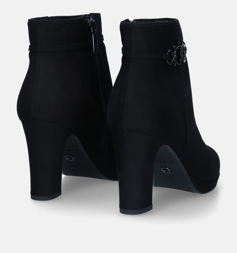 Tamaris Bottines à talons en Noir pour femmes (330552)